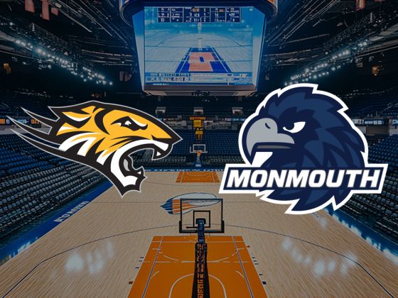 Towson Tigers at Monmouth Hawks Basketball